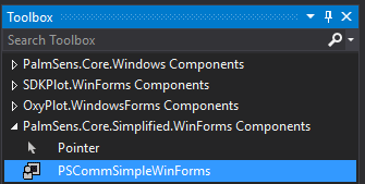 commsimple component